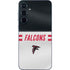NFL Atlanta Falcons White Striped Galaxy A36 5G Skin